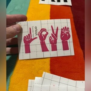 ASL Love Vinyl Decal ♥️